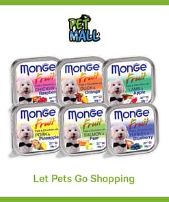 Monge Fruits Pate & Chunkies Wet Dog Food 100g