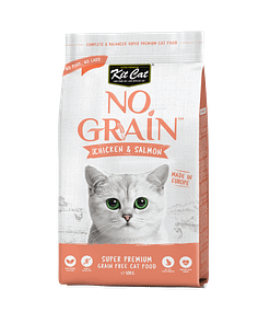 Kit Cat No Grain Dry Cat Food Chicken & Salmon
