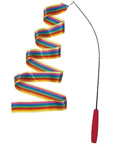 CattyMan Flutter Ribbon Wand Cat Toy