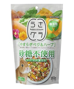 Gex Rabbit Granola Vegetable & Herb Mix 180g