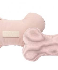 FuzzYard Life Dog Toy Bone Soft Blush