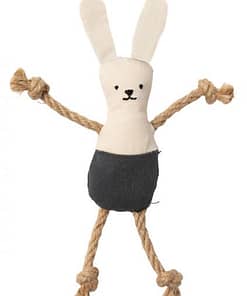 FuzzYard Life Rope Cat Toy Bunny Slate Grey