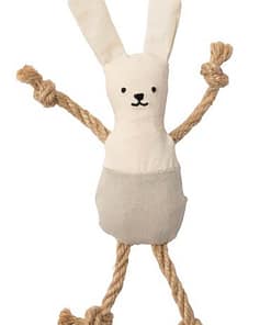 FuzzYard Life Rope Cat Toy Bunny Sandstone
