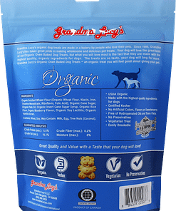 Grandma Lucy's Organic Blueberry Oven Baked Dog Treats