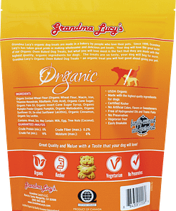 Grandma Lucy's Organic Pumpkin Oven Baked Dog Treats