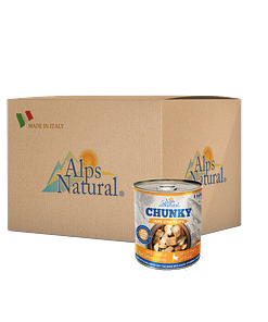 Alps Natural Chunky Salmon Stew Recipe Dog Canned Food Wet Dog Food 720g