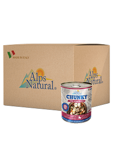 Alps Natural Chunky Pork Stew Recipe Dog Canned Food Wet Dog Food 720g