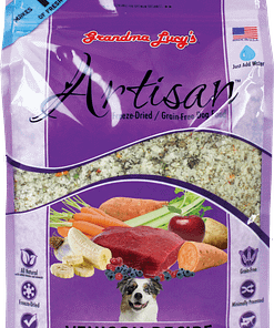 Grandma Lucy's Artisan Dog Food Grain Free and Freeze-Dried Artisan Venison 3lb