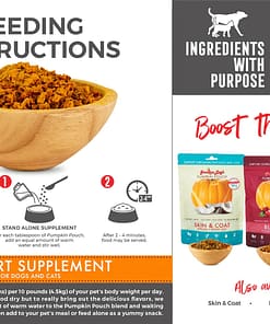 Grandma Lucy's Pumpkin Pouch Inflammation Freeze-Dried Dog & Cat Food 6oz