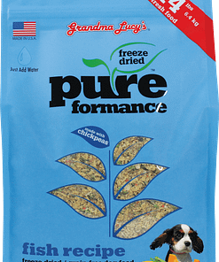 Grandma Lucy's Freeze-Dried Pureformance Fish Dog Food (2 Sizes)