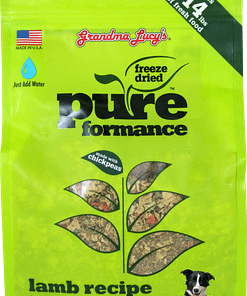 Grandma Lucy’s Freeze-Dried Pureformance Lamb Dog Food 3lb