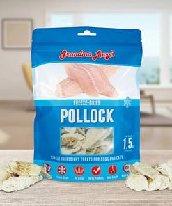 Grandma Lucy's Freeze Dried Single Pollock Dog Treats