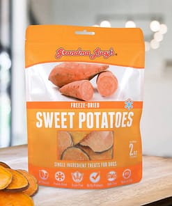 Grandma Lucy's Freeze Dried Singles Sweet Potatoes Dog Treats 2oz