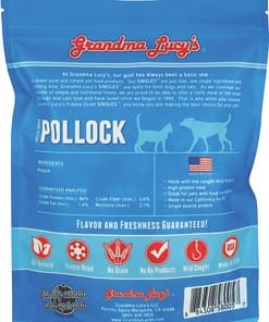 Grandma Lucy's Freeze Dried Single Pollock Dog Treats
