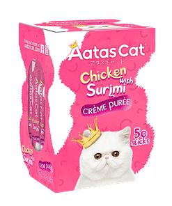 Aatas Cat Crème Purée Chicken with Surimi Crème Purée