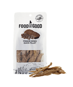 Food For The Good Freeze Dried Duck Fillet Cats & Dogs Treats