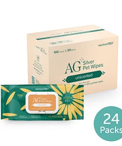 Nurture Pro AG+ Silver Pet Wipes