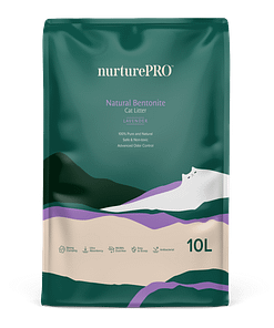 NurturePro Natural Bentonite Cat Litter Lavender 10L