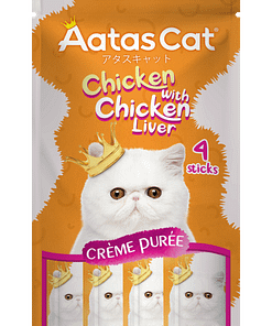 Aatas Cat Crème Purée Chicken with Chicken Liver