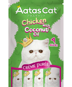Aatas Cat Crème Purée Chicken with Coconut Oil