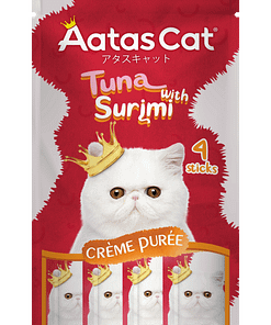 Aatas Cat Crème Purée Tuna with Surimi Crème Purée