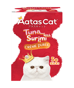 Aatas Cat Crème Purée Tuna with Surimi Crème Purée