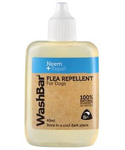 Washbar 100% Natural Flea Repellent for Dogs 40ml