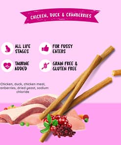Kit Cat Grain Free Cat Stick - Chicken Duck & Cranberries
