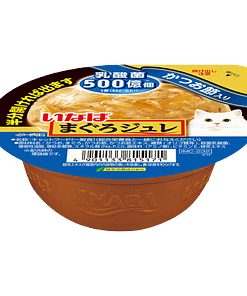 Ciao Soft Jelly Cup With Lactic Acid Bacteria Cat Treats 65g (Tuna Flake with Dried Bonito)