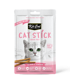 Kit Cat Grain Free Cat Stick - Salmon & Seafood