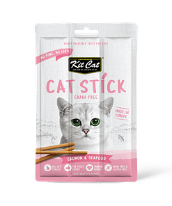 Kit Cat Grain Free Cat Stick - Salmon & Seafood
