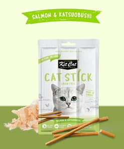 Kit Cat Grain Free Cat Stick - Salmon & Katsuobushi