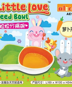 Alice Little Love Bowl Carrot-Shaped - Rabbits