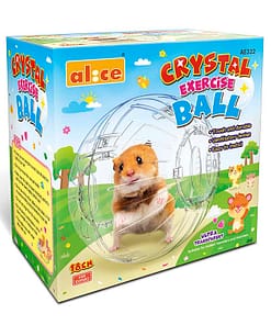 PKAE222 - Crystal Exercise Ball for Hamster 18cm