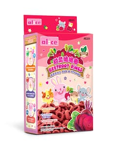 Alice Beetroot Rings Small Animal Treats 60g