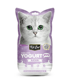 Kit Cat Freeze Dried Yogurt Yums Cat Treat - Blueberry (10pcs)