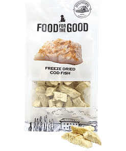 Food For The Good Air Dried Cod Fish Dog Treats 50g