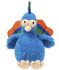 FuzzYard Plush Dog Toy - Showboat Peacock Small