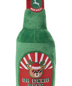 FuzzYard Howlidays Plush Dog Toy - Oh Deer Beer!
