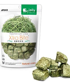 Jolly Xtra Bite Timothy Hay Cake for Small Animals 140g