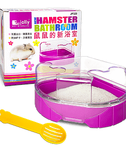 Jolly Purple Bathroom for Hamsters