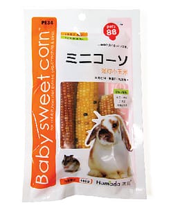 Pet'88 Baby Sweet Corn for Small Animals 160g