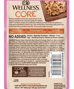 Wellness Core Tiny Tasters Kitten Minced Chicken Wet Cat Food