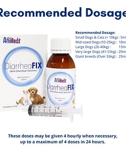 Animedx Diarrheafix for Cats & Dogs 100ml