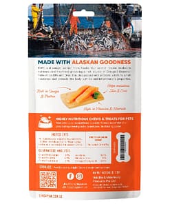 Singapaw Prime Salmon Strip Dog Chew 70g