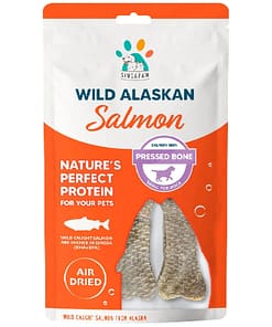 Singapaw Salmon Skin Pressed Bone - Dog Chew