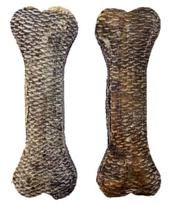 Singapaw Salmon Skin Pressed Bone - Dog Chew