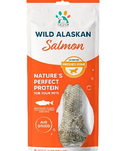 Singapaw Salmon Skin Pressed Bone - Dog Chew