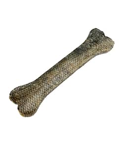 Singapaw Salmon Skin Pressed Bone - Dog Chew