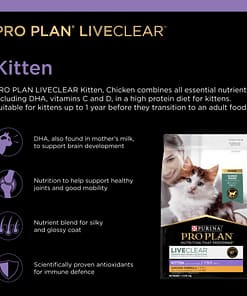 Purina Pro Plan Liveclear Kitten Cat Food